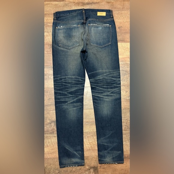NWT CQY 100% Cotton Vintage Relaxed Denim Jeans Size 32 - Picture 5 of 5